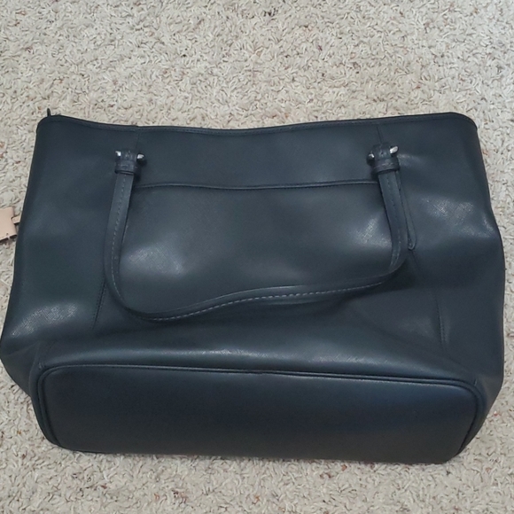 Black Coach Tote - Picture 2 of 3